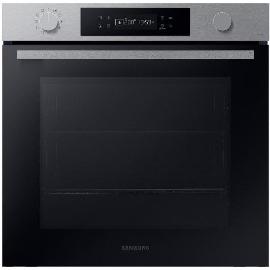 Horno Multifunción Samsung Dual Cook NV7B4450VAS/U3 76L 60cm Pirolítico A+ Vapor WiFi Acero Inoxidable