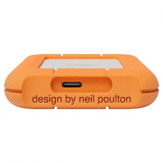 LaCie STMF2000400 Externes Solid State Drive 2 TB Grau, Orange