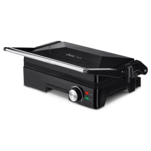 Grill Ufesa Teide plaques antiadhésives 1600W ouverture 180° 27x17cm