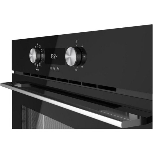 Horno elétrico Teka AirFry HLB 8416 70L Preto com função AirFry e limpeza HydroClean