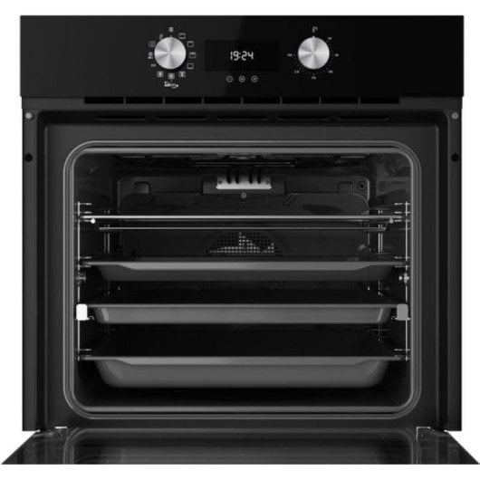 Horno elétrico Teka AirFry HLB 8416 70L Preto com função AirFry e limpeza HydroClean