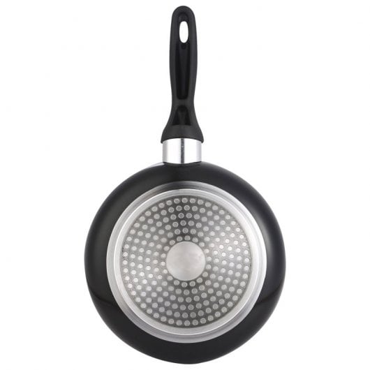 Well Home Batería de Cocina 5 Piezas + Set 3 Sartenes de Aluminio Prensado 16/20/24cm