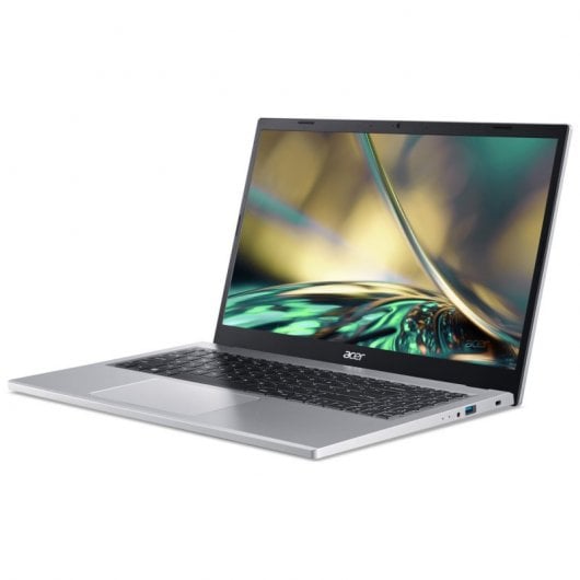 Acer Aspire 3 A315-24P Computer portatile 39,6 cm (15.6") Full HD AMD Ryzen™ 5 7520U 16 GB LPDDR5-SDRAM 1 TB SSD Wi-Fi 6 (802.11ax) Windows 11 Home Argento