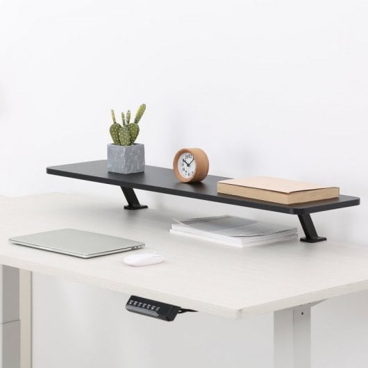 Phoenix Riser Pro Universal-Monitorerhöhung für Schreibtisch, Schwarz