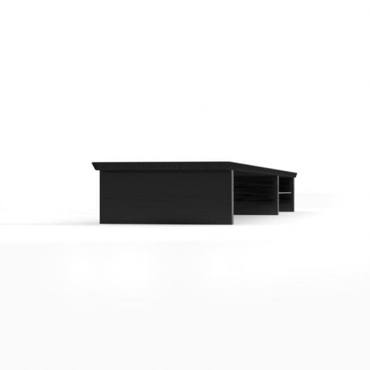 Phoenix Harmony Elevador para Monitor Madeira Elegante Preto