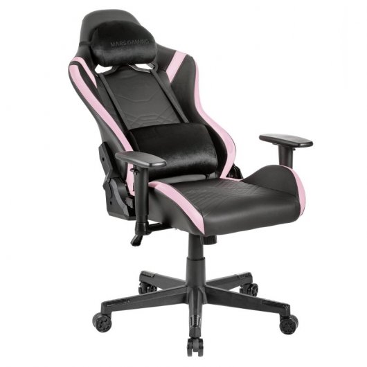 Mars Gaming MGC-Pro Gaming-Stuhl aus PU-Leder, Rosa
