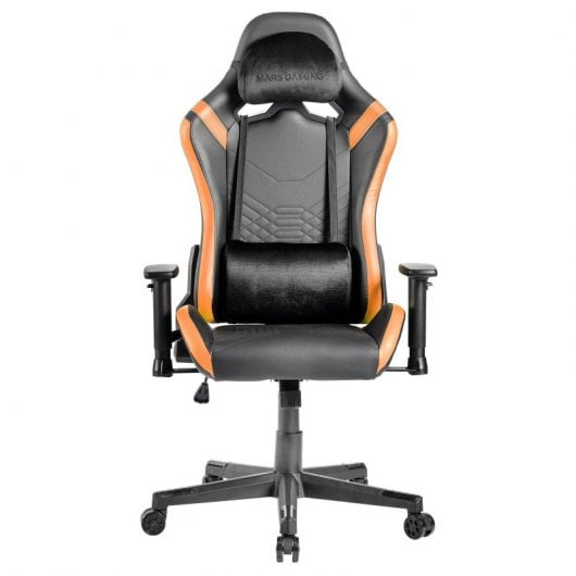 Mars Gaming MGC-Pro Cuero PU Silla Gaming Naranja