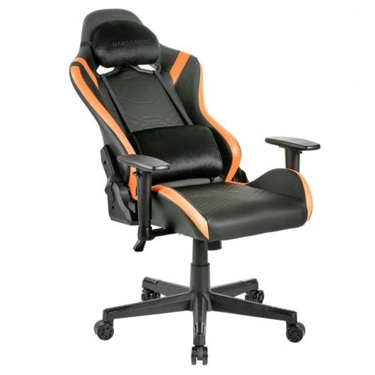 Mars Gaming MGC-Pro Cuero PU Silla Gaming Naranja