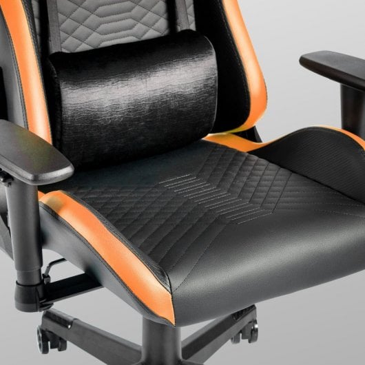Mars Gaming MGC-Pro Cuero PU Silla Gaming Naranja
