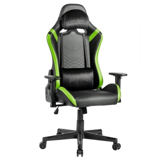 Sedia da gaming Mars Gaming MGC-Pro in pelle PU Verde