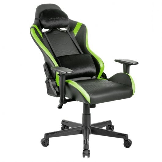 Mars Gaming MGC-Pro Cuero PU Silla Gaming Verde