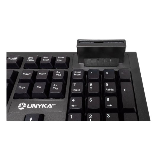 UNYKAch KB918 Teclado con Lector Inteligente de Tarjetas