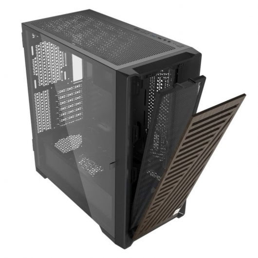 Phoenix Artisan Noble Caja ATX Cristal Templado USB-C Madera/Negra