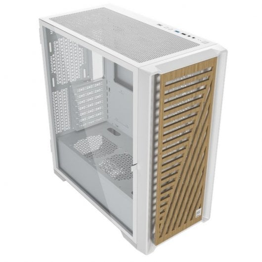 Phoenix Artisan Noble Caja ATX Cristal Templado USB-C Madera/Blanca
