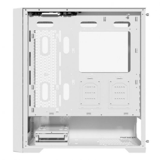 Custodia Phoenix Artisan Noble ATX in vetro temperato USB-C legno/bianco