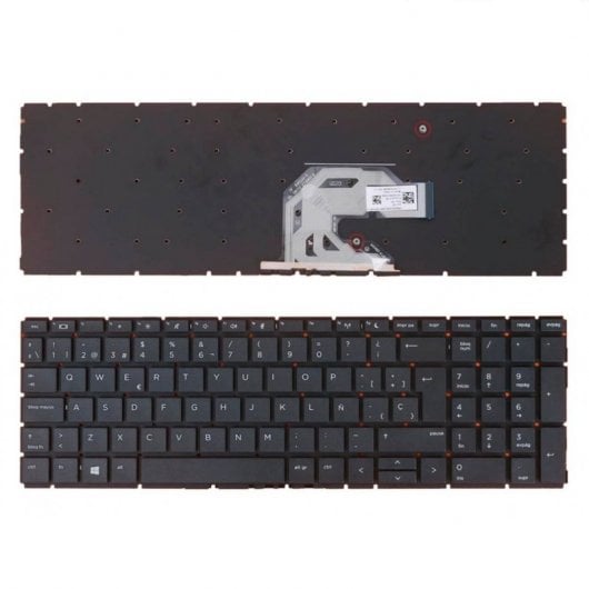 Tastatur für Laptop HP Probook 450 G6 455 G6 450r G6 Schwarz