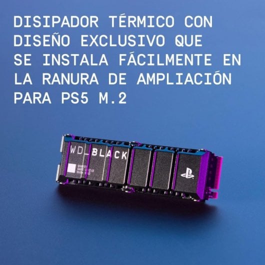 WD Black SN850P 4TB SSD M.2 PCI Express 4.0 NVMe Licencia Oficial PS5