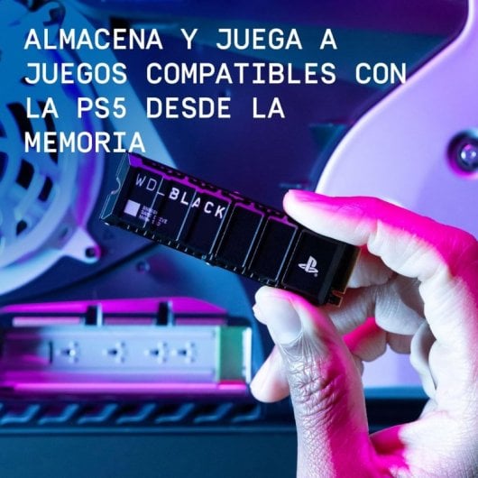 WD Black SN850P 4TB SSD M.2 PCI Express 4.0 NVMe Licencia Oficial PS5