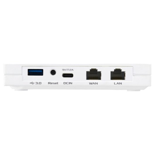 ASUS RT-AX57 Go router wireless Gigabit Ethernet Dual-band (2.4 GHz/5 GHz) Bianco