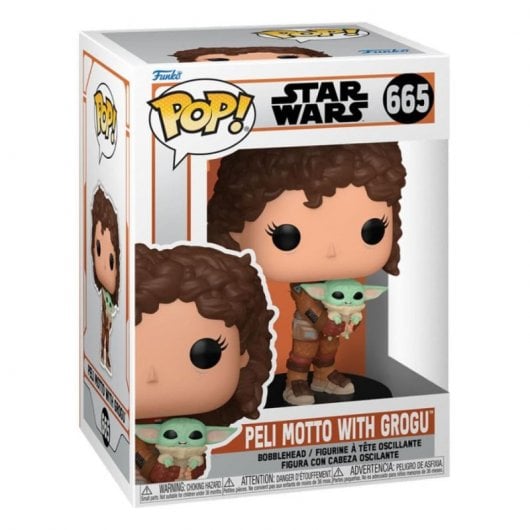Funko Pop La devise MANdalorienne Peli avec Grogu