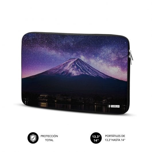 Subblim Neopreno Trendy Sleeve Neo Mountain Funda para Portátil hasta 14"
