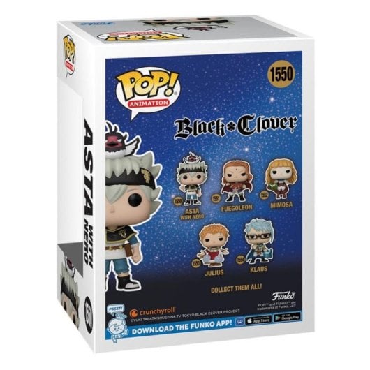 Funko Pop Black Cover Nero avec Bois