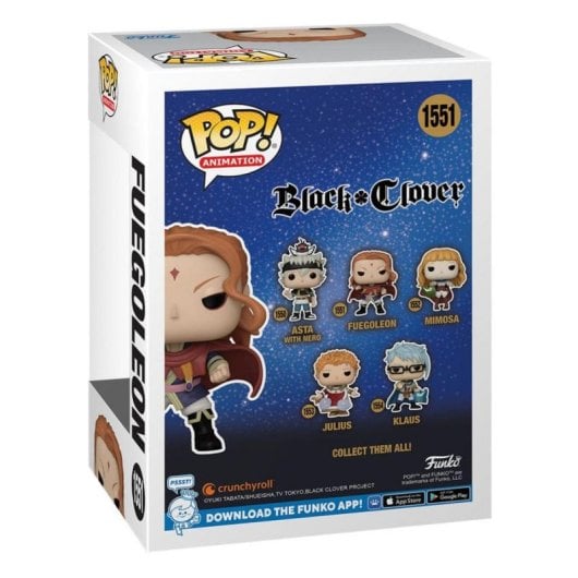 Funko Pop Couverture Noire Fuegoleon