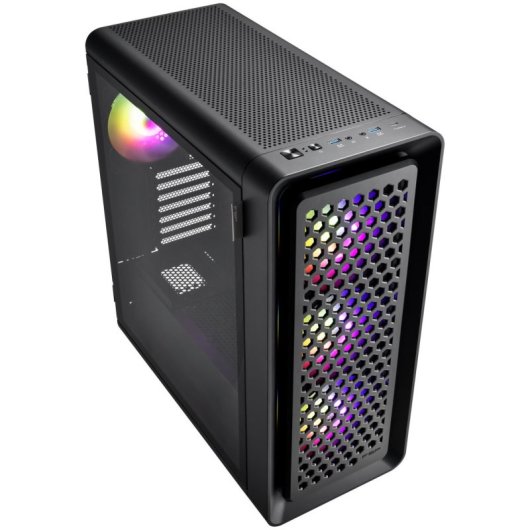 FSP CUT593P Tour ATX Verre Trempé USB-C Noir