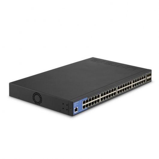 Linksys LGS352C-EU Switch de Red Administrado 48 puertos con 4 ranuras SFP+ 10G de Subida