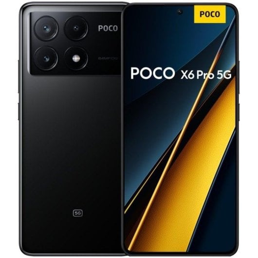 POCO X6 Pro 5G 8GB 256GB 6.67" Schwarz