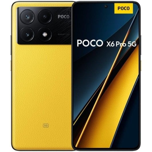 POCO X6 Pro 5G 12GB 512GB 6.67" Amarillo