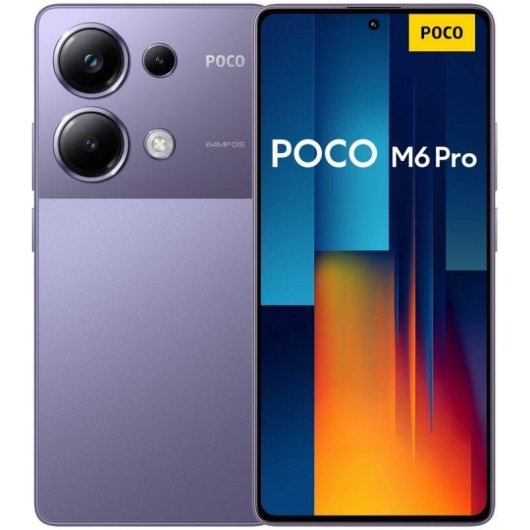 POCO M6 Pro 4G 8GB 256GB 6.67" Roxo