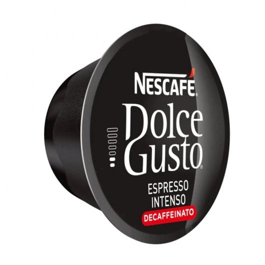 Nescafé Dolce Gusto Intense Espresso Décaféiné Pack 3 Boîtes de 16 Capsules