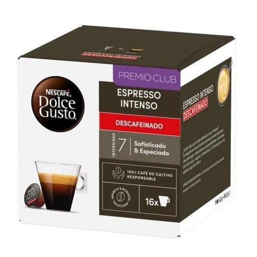 Capsula caffè Dolce Gusto 12523871 Espresso Intenso Decaffeinato 48 capsule