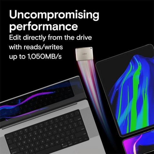 Crucial X9 Pro 1 TB externe SSD USB 3.2 Beige