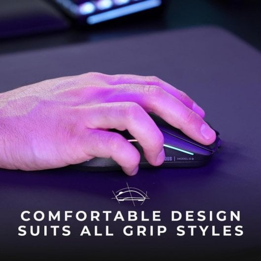 Souris de jeu Glorious Model O 2 RGB 26 000 DPI noire