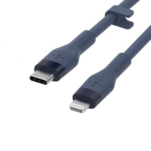 Belkin CAA009BT2MBL Cable USB-C a Lightning 2m Azul | PcComponentes.com