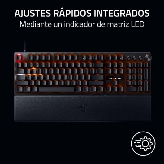 Razer Huntsman V3 Pro Clavier de jeu mécanique Switch Analogique Optique Gen2 AZERTY Français Noir