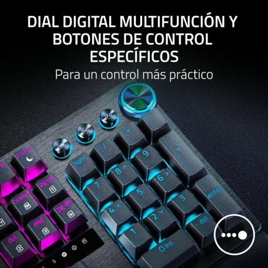 Razer Huntsman V3 Pro Clavier de jeu mécanique Switch Analogique Optique Gen2 AZERTY Français Noir