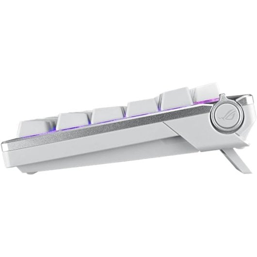 ASUS ROG Azoth Clavier Gaming Mécanique Switch ROG NX Rouge AZERTY Français Blanc