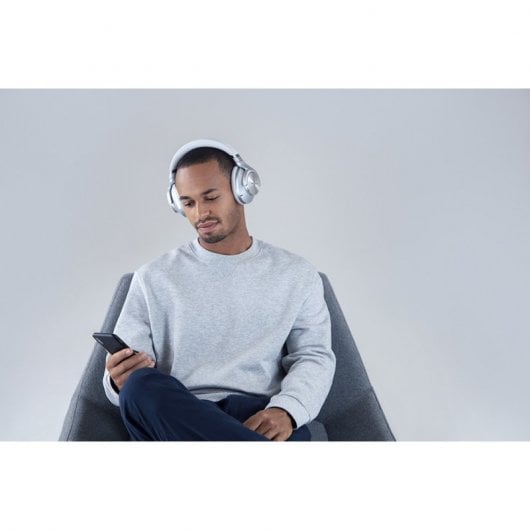 Technics EAH-A800 Auriculares Inalámbricos con Cancelación de Ruido Cable USB C Bluetooth Plata