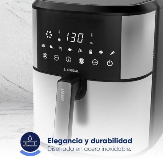 Friteuse sans Huile Origial FRYFIT 8L 1700W Affichage LED 8 Programmes