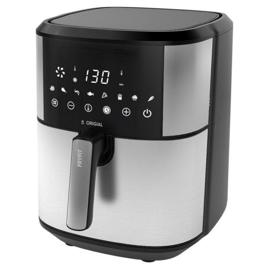 Airfryer Origial FRYFIT 8L 1700W Grote Capaciteit RVS
