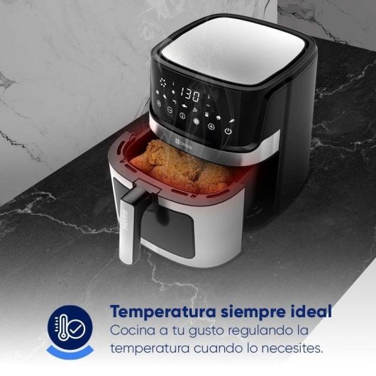 Airfryer Origial FRYFIT 6.5L Fenêtre 6.5L 1700W Inox 8 Programmes