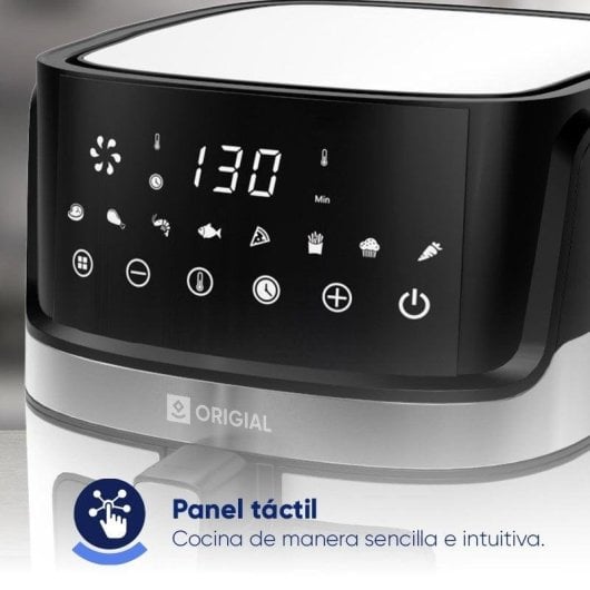 Friteuse sans Huile Origial Fryfit 6.5L 1700W avec Fenêtre 8 Programmes