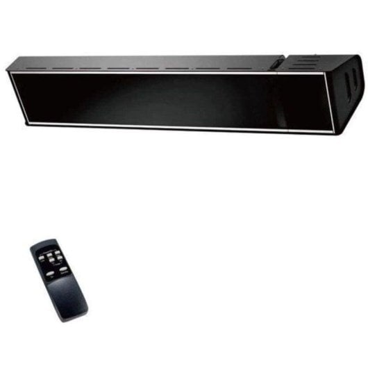 Heizgerät Außen Infrarot Sined 2000W Schwarz Wifi Wandmontage