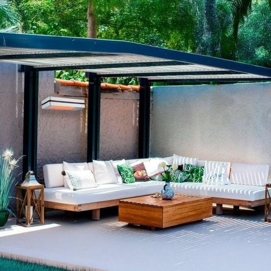 Elektrisches Infrarot-Außenheizgerät Sined Caldo I Box 2000W Fernbedienung