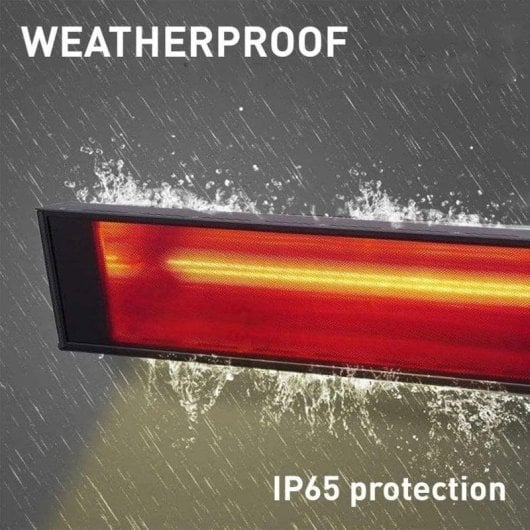 Heizgerät Außen Infrarot Sined mit Standfuß 2000W Wifi schwarz