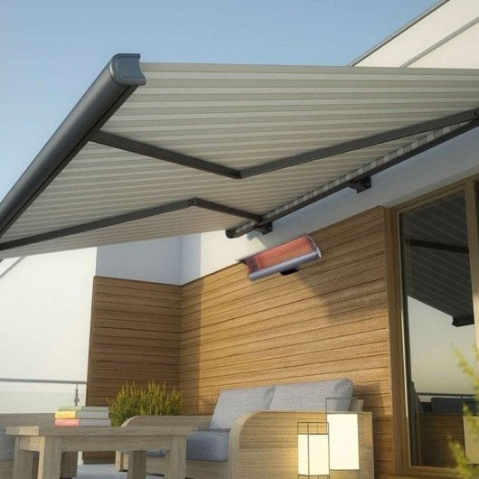 Estufa Elétrica de Infravermelhos Sined Calentador Parede 2.000W com Temporizador