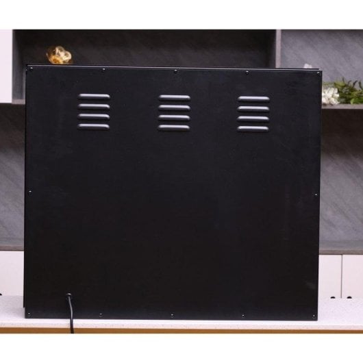 Elektrischer Kamin Sined Caminetto Panarea 1500W Fernbedienung Boden Wochenprogrammierer